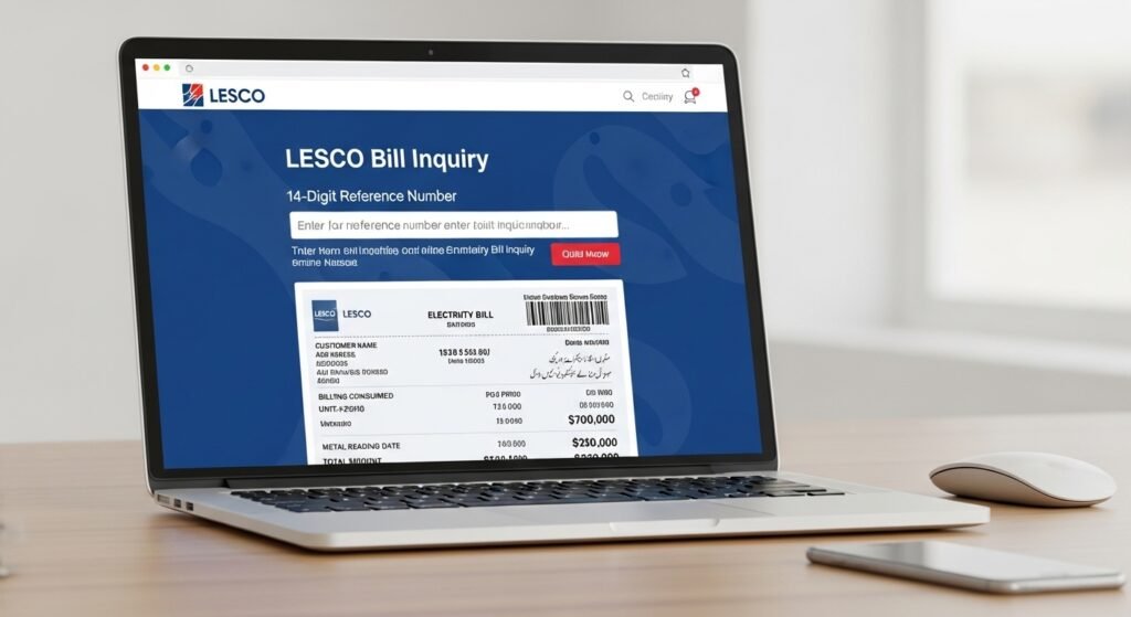 How to Check Lesco Online Bill (Step-by-Step)