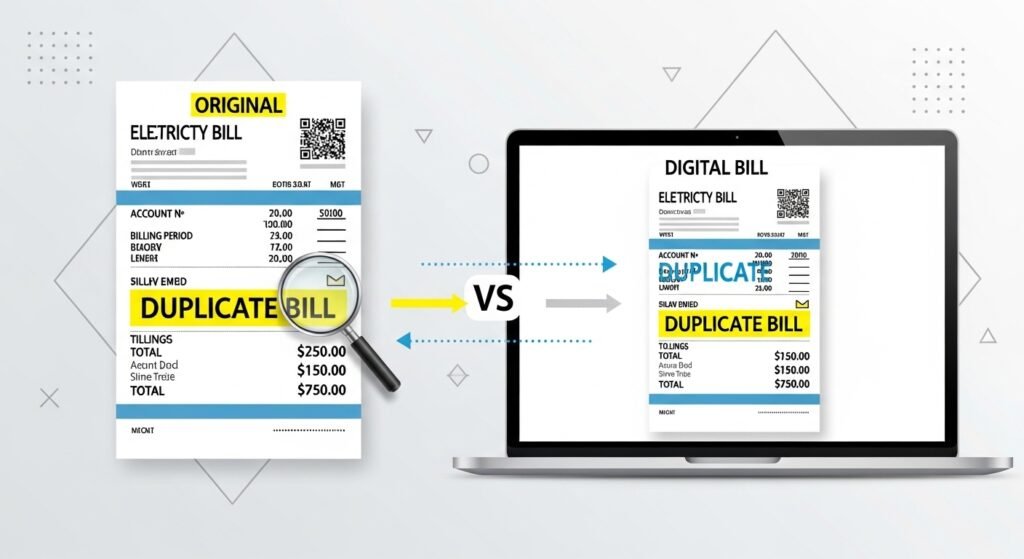 What is a LESCO Duplicate Bill