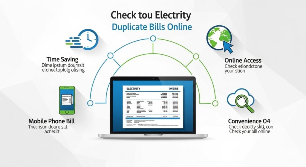 Benefits of Checking Duplicate Bill Online
