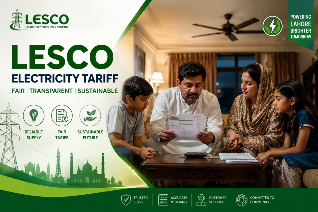 LESCO Electricity Tariff
