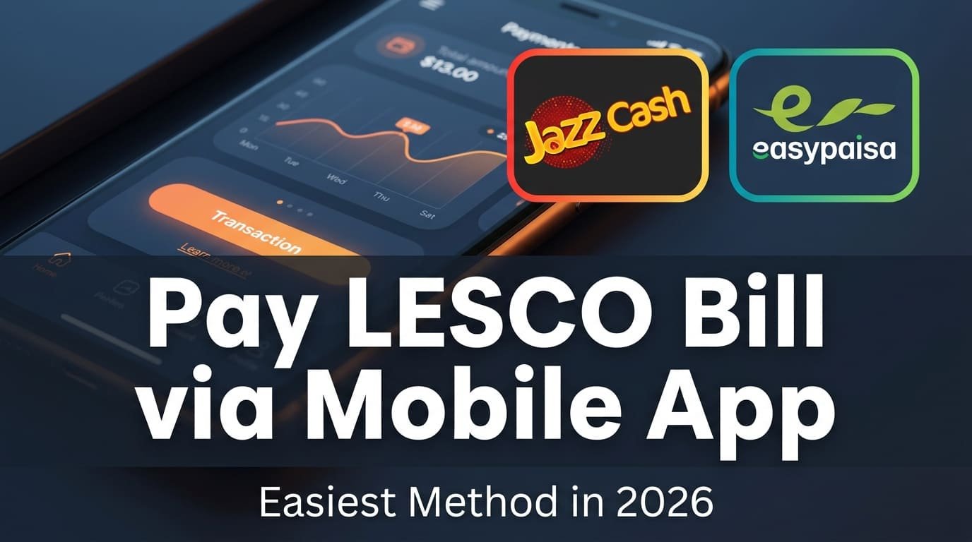 Pay-LESCO-Bill-via-Mobile-App